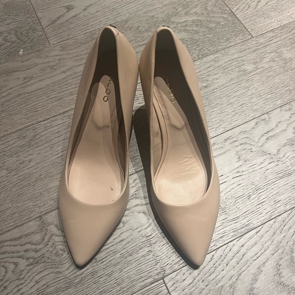 Aldo Coronitiflex classic stiletto pump colour bone size 5 - Picture 6 of 8
